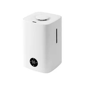 Tùy Chỉnh 5.5L Công Suất Lớn Bể Nước Siêu Âm Mát Mẻ Ấm Mist Độ Ẩm Không Khí Thông Minh Tuya Wifi Ứng Dụng Hương Thơm Khuếch Tán Độ Ẩm