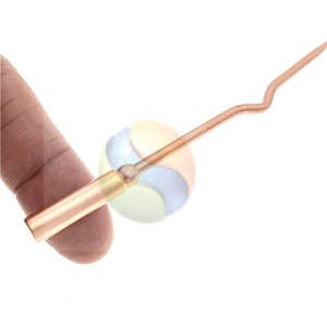 Raspador de Lengua de Cobre Premium, Limpiador Bucal Natural, Raspador de Lengua de Cobre Puro para el Cuidado Bucal, Herramienta para Eliminar el Mal Aliento - Product Image 4