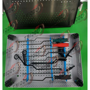 Ensemble mini-invasif lombaire postérieur de 10 instruments orthopédiques pour colonne vertébrale - Product Image 4