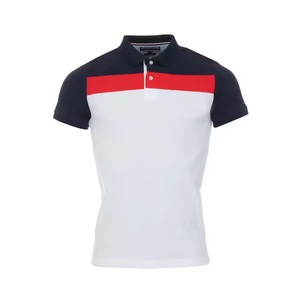 Chemises pour hommes en jersey de coton respirant décontracté à manches courtes de grande taille pour l'été, couleur unie personnalisable - Product Image 6