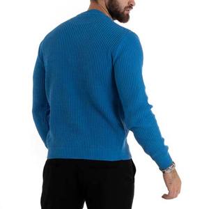 Suéteres de Punto de Invierno para Hombre al por Mayor, Corte Regular, 100% Algodón, Transpirables, Antibolitas, Antiarrugas, de Peso Medio - Product Image 6