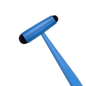 Marteau à percussion allemand en acier inoxydable entièrement personnalisé avec impression de logo Instruments chirurgicaux bleus fabriqués en usine - Product Image 2