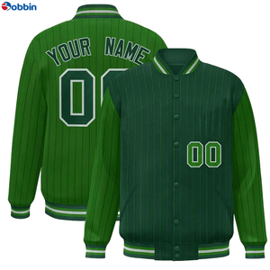 Veste universitaire unisexe slim pour homme BOBBIN INDUSTRIES, vente chaude, style baseball personnalisé, tissu en toile, polaire, grande taille, personnalisable - Product Image 5