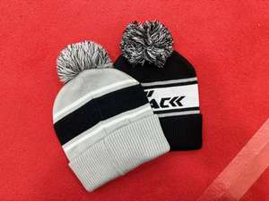 Bonnets jacquard personnalisés, bonnets en tricot avec doublure en soie satinée, bonnets de course 2025, bonnets jacquard - Product Image 2