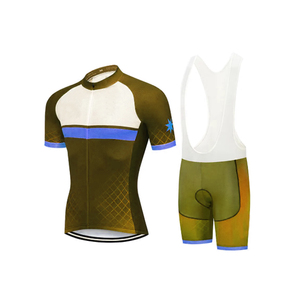 Ensemble de vêtements de cyclisme pour hommes, maillot de cyclisme et cuissard, uniforme de vélo, design personnalisé, meilleur motif, nouveau style, sublimation - Product Image 5