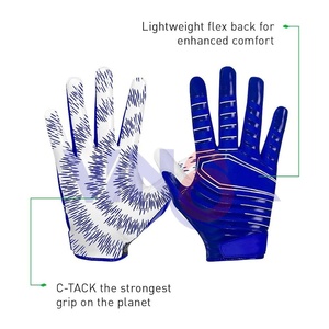 Gants de football gaélique personnalisés de la meilleure qualité, confortables, respirants, en cuir et latex, imprimés à la mode, design à bas prix, gants gaélique - Product Image 5