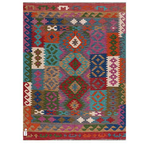 Tapis Kilim Maimana Afghanistan 195 X 149 cm Tapis et ensembles - Product Image 1
