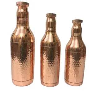 Personalized unique elegant modern classic handmade vintage customized Designer stylish Copper Wine Bottles