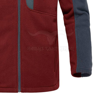 Nouvelle Veste Polaire en Coton Respirante à Séchage Rapide pour Homme, Style Urbain, Service OEM, Couleur Unie, Col Montant, Hiver 2024 - Product Image 5