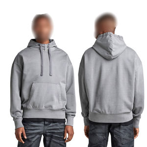 Sudadera con capucha de algodón de alto peso pesado para hombre, jersey de lujo con estampado personalizado de gran tamaño, sudaderas con capucha de hombre de gran tamaño personalizadas - Product Image 4