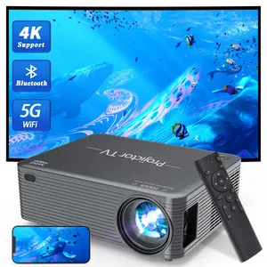 Lightvalve 2024 Smart WiFi Portable 300inch LED DLP Projector Outdoor Home Theater Projector 4K Full HD 5g Phone Proyector