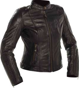 Lausanne Mujeres Cuero de vaca/Kangaroo Track Riding Perforado Moto Cuero Racing Jacket/Chaqueta CE Nivel 2 Armaduras, Todos los tamaños - Product Image 1