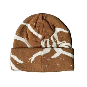 Gorros de Punto Unisex de Diseño Personalizado, Cómodos, Ligeros, Impermeables y Transpirables, de Acrílico/Lana Jacquard, Ideales para Viajes - Product Image 2