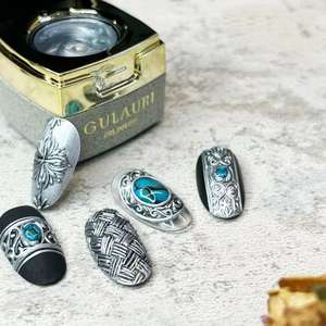 GULAURI Gel pour <span class=keywords><strong>ongles</strong></span> chromé métallisé 3D gaufrage UV Gel <span class=keywords><strong>vernis</strong></span> <span class=keywords><strong>à</strong></span> <span class=keywords><strong>ongles</strong></span> couleur populaire or argent Gel de peinture pour <span class=keywords><strong>ongles</strong></span> - Product Image 1