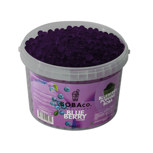 Fabricant en gros de marque privée OEM ODM d'usine d'ingrédients de thé à éclater Boba Blueberry 3.4kg - Product Image 2