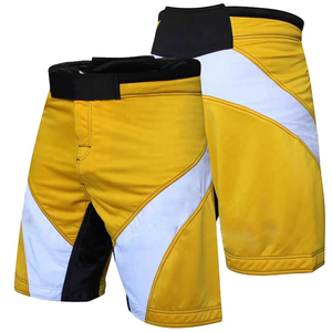 Pantalones Cortos de MMA de Alta Calidad, Unisex, Precio al por Mayor, Spandex/Poliéster 220g, Secado Rápido, Transpirables, con Logotipo Personalizado, Disponibles en Stock - Product Image 1