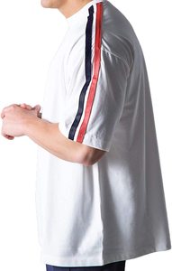 T-shirt vintage oversize à manches courtes 100% coton pour homme Streetwear à col rond avec logo personnalisable - Product Image 6