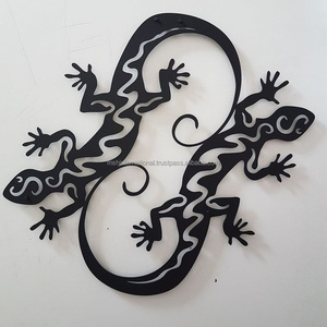 Vente en gros Décoration murale personnalisée pour cour intérieure et extérieure Série animale Design Arts muraux en métal Arts muraux en métal - Product Image 1