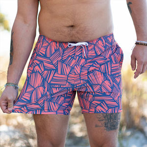 Custom Quick Dry Lightweight Elastic Drawstring Waist <b>Shorts</b> <b>With</b> <b>Zipper</b> Hidden <b>Pocket</b> Swimming Plain Nylon Spandex <b>Short</b> Men - Product Image 5