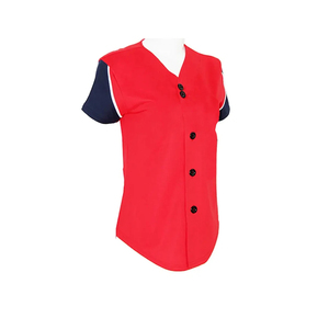 Patrón sólido Diseña tus propios uniformes de béisbol y softbol Uniformes de béisbol de poliéster 100% Uniformes de béisbol de venta de calidad superior - Product Image 6