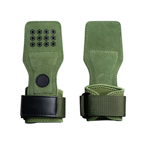 Nouvelles poignées de main en cuir de vache sans trou, antidérapantes, pour la remise en forme, l'entraînement en salle de sport, les sports - Product Image 2