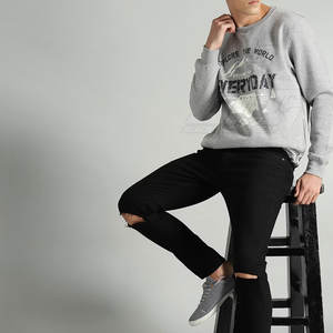 Ropa de invierno Color sólido Hombres Sudaderas Moda Basics Hombres Sudaderas En stock Hombres Sudaderas - Product Image 4