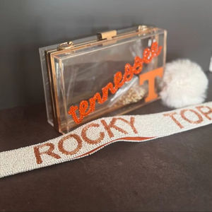 New Arrival Handmade Designer Women Purses beaded Straps Cross body Bag Straps adjustable Customized Prom Day beaded straps - Product Image 1