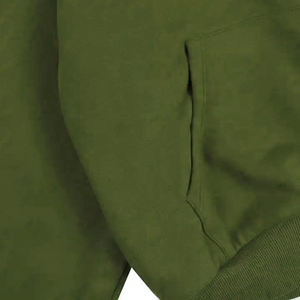 Sudadera con Capucha de Doble Capa de Algodón Personalizada de Alta Calidad MOVETEXTILE Basics, Nueva Moda, Estilo Cuadrado, Tejido Grueso, Cierre de Cremallera, Logotipo Bordado - Product Image 3