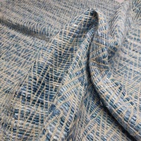 Tissu d'ameublement classique royal 100 % soie recyclée, écologique, doux, tissé uni, pour robes de filles, vêtements de nuit, literie et rideaux