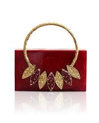 Bolso de Mano de Resina Premium para Mujer, Elegante Bolso de Fiesta Transparente de Acrílico con Cadena Dorada para Bodas y Eventos - Product Image 2