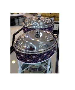 Dernier design de réchaud à nourriture en acier inoxydable, qualité exclusive, forme ronde, réchaud à nourriture en vente - Product Image 1