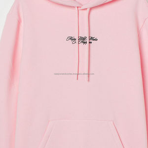 Sudadera con capucha de hombre de 100% algodón de peso pesado de marca personalizada de gran tamaño 350gsm-400gsm sudaderas con estampado digital bordado para invierno - Product Image 4