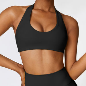 Vente en gros Nouvel arrivage Soutien-gorge de sport pour femmes grande taille Séchage rapide Respirant avec logo personnalisé Nouveaux ensembles de design pour la gym et le fitness - Product Image 2