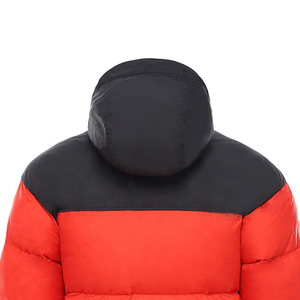 Venta al por mayor de los hombres con estilo de la calle Puffer Chaquetas Nueva moda de invierno de lana de lino Shell Puffer Chaquetas - Product Image 4