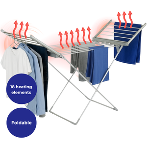 ADM SÉCHOIR ÉLECTRIQUE À LINGE PLIABLE, SKU: 4001 - Product Image 1