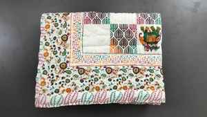 Jaipuri ผ้าฝ้ายผ้าคลุมพิมพ์ลายช้างทำด้วยมือ - Product Image 2