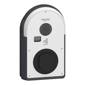 Per Schneider Electric EVlink Pro AC/AC Metallo 7.4kW Stazione di ricarica 32A 1P+N Presa T2S RDC-DD 6mA RCD Asi Product Plugs - Product Image 1