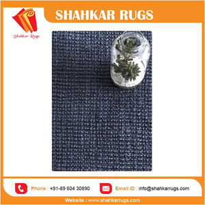 Alfombra de Área de Alta Calidad, Reversible, Moderna, Azul Marino, con Patrón Chevron de Bucle Grueso, Pelo Afelpado, Precio al por Mayor - Product Image 6