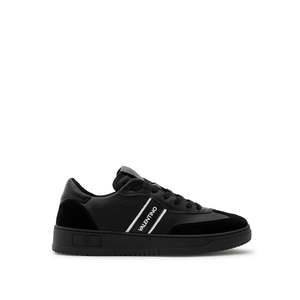 Pour les baskets de style basketball Valentino Saturno Total Black - Product Image 1