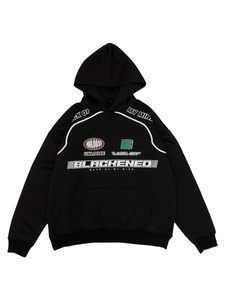 Pull à capuche en polaire XS de qualité supérieure pour hommes, nouveau style de vêtements d'hiver légers avec motifs imprimés, coton mélangé - Product Image 6