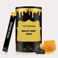 Shilajit 400mg de marque privée et sachets d'acide fulvique 6gm au miel Shilajit de l'Himalaya ODM OEM