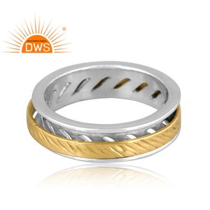 Handmade Trendy Design Fine Sterling Silver <b>Statement</b> Band <b>Ring</b> Silver Jewelry <b>For</b> <b>Women</b> Gift <b>For</b> Her - Product Image 3