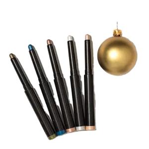 ดินสอเขียนขอบตาเนื้อเมทัลลิกกลิตเตอร์วิ้งค์กันน้ำ ติดทนนาน สูตรวีแกน ใช้ได้ทั้งเป็นไฮไลท์และอายแชโดว์ ออกแบบได้ตามต้องการ - Product Image 1