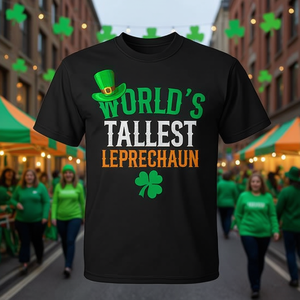 T-shirt du lutin le plus grand du monde pour la Saint-Patrick - Product Image 3