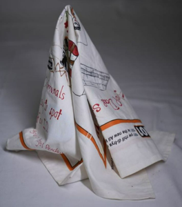 Serviette de cuisine personnalisée en coton biologique 100% écologique, motif personnalisé durable, logo, séchage rapide, hypoallergénique, carrée, pour le thé - Product Image 4