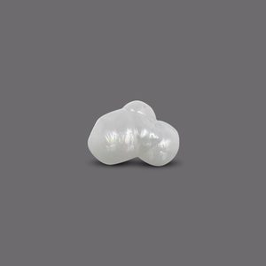 Perles de Basra 2,58 carats, naturelles, en forme de riz, blanches et roses, en vrac - Product Image 1