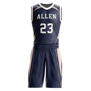 Custom <b>Basketball</b> Kit Jersey and Shorts Set for <b>Men</b> Sublimated Team Uniform ODM Sportswear Wholesale Bulk Sports Team Apparel - Product Image 3