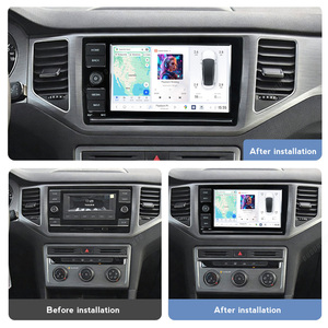 DUDUAUTO DUDU7 7870 ระบบนำทาง GPS สำหรับรถยนต์ Android แบบ Dual Band หน้าจอ <span class=keywords><strong>8</strong></span> นิ้ว ระบบอัจฉริยะสำหรับรถยนต์ Android สำหรับ VW พร้อม 4G LTE WIFI BT DSP - Product Image 4