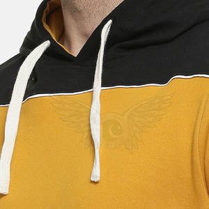 Sweats à capuche d'hiver décontractés pour hommes, design à motifs solides, vêtements de mode d'extérieur dans différents styles, teints en couleur unie - Product Image 5