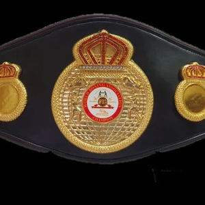 เข็มขัดแชมป์ทนทานปรับแต่งได้อุปกรณ์เสริมสำหรับเล่นเกมและเล่นกีฬา - Product Image 1